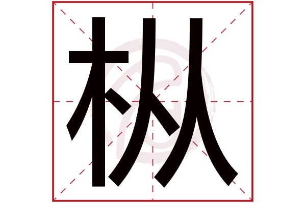 枞字