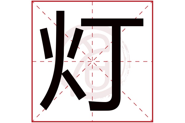 灯字